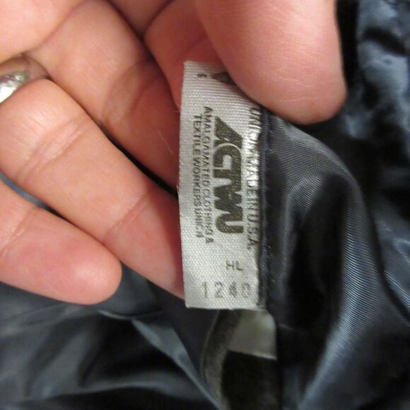 VTG Polo Ralph‎ Lauren Blazer Suit Jacket 43R USA Union Made Wool Solid Gray - Picture 4 of 14